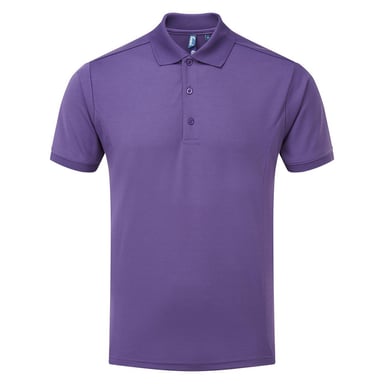 Premier Mens Coolchecker Polo Shirt (Purple)