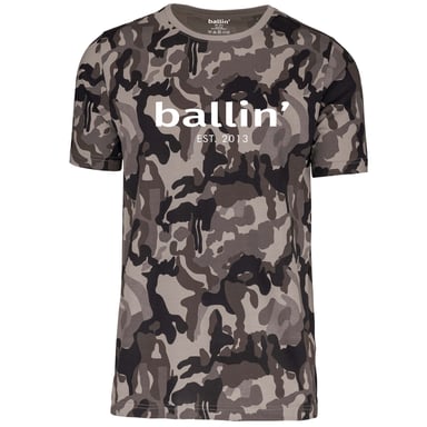 Ballin Est. 2013 Tee SS Camuflaje Gris Camisa Gris