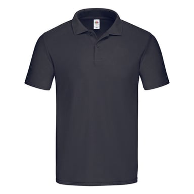 Fruit of the Loom Unisex Adult Original Polo Shirt (Deep Navy)