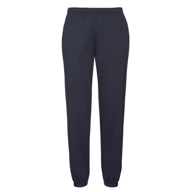 Fruit of the Loom Mens Classic Elasticated Cuff Jogging Bottoms (Deep Navy)