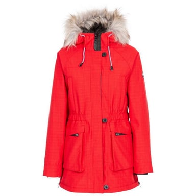 Trespass Womens/Ladies Caption Waterproof Parka (Red)