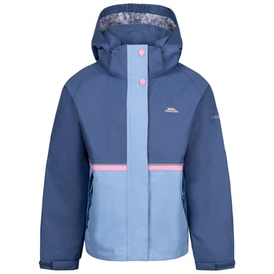 Trespass Girls Allora TP50 Waterproof Jacket (Blue Tone)