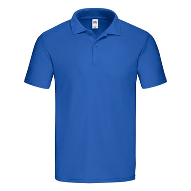 Fruit of the Loom Unisex Adult Original Polo Shirt (Royal Blue)
