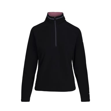 Trespass Womens/Ladies Skylar Fleece Top (Black/Light Mulberry)