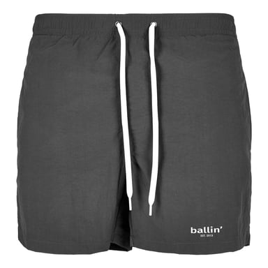 Ballin Est. 2013 Pantalones de baño Logotipo pequeño Pantalones de baño gris