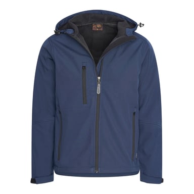 Cappuccino Italia Outdoor Chaqueta Softshell Capucha Chaqueta Azul Marino