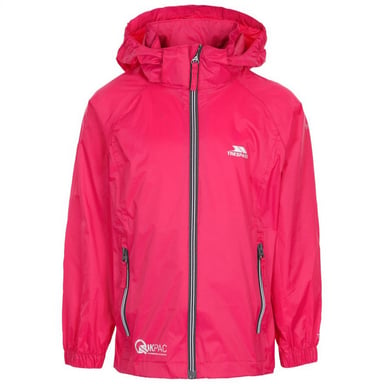 Trespass Childrens/Kids Qikpac X Unisex Packaway Jacket (Cassis)