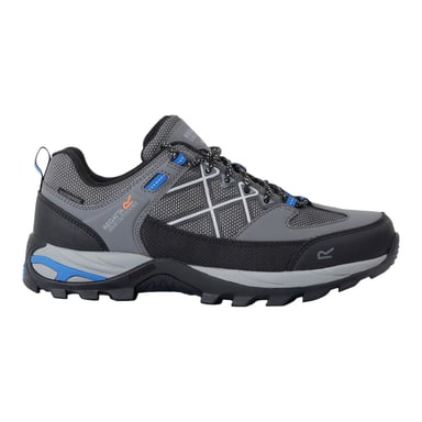 Regatta Mens Samaris III Low Walking Shoes (Dark Steel/Oxford Blue)