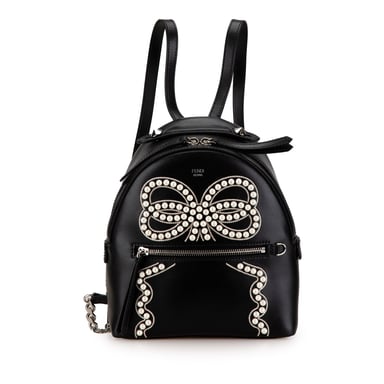 Mochila de Cuero Embellecida