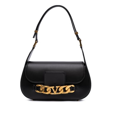 Bolso de hombro con acento de cadena
