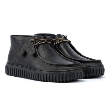 Clarks Originals Torhill Hi Leather Men's Black Boots