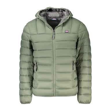 Chaqueta acolchada con capucha y cremallera