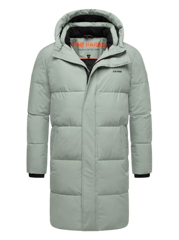 Abrigo acolchado para hombre Stone Harbour Hadrieen con forro polar y capucha