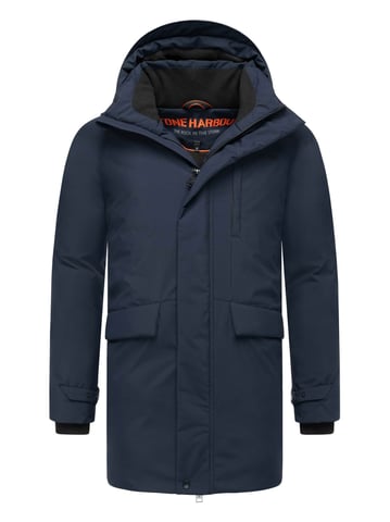 Chaqueta de invierno para hombre Stone Harbour Emriis con forro polar y capucha
