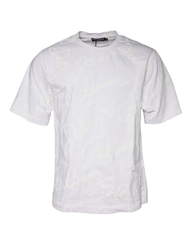 Camiseta de Logo de Manga Corta tipo Crew