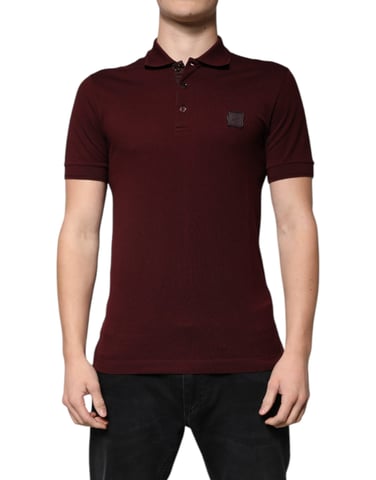 Camisa Polo Marrón Dgpatch