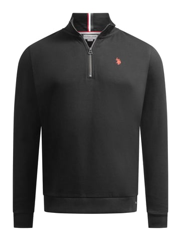 Jersey Half-Zip para hombre U.S. POLO ASSN. USNiico de algodón y poliéster