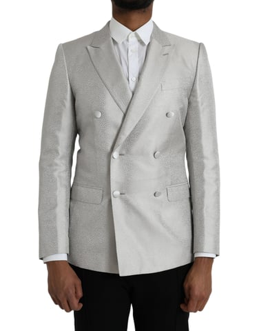 Chaqueta de traje de doble botonadura