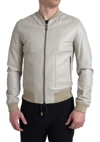 Chaqueta Bomber de Cuero G9lm5t