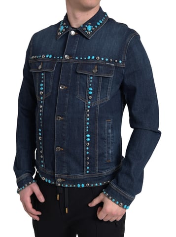 Chaqueta de mezclilla embellished