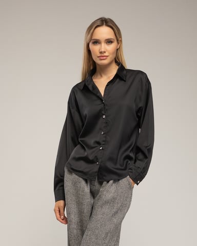 Blusa de seda