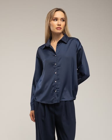 Blusa de seda