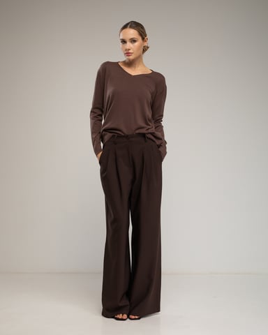 Pantalones de vestir de corte recto