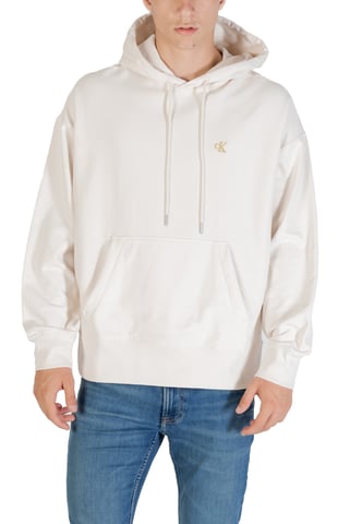 Sudadera de algodón con logo bordado