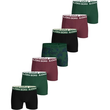 Björn Borg 7-Pack Boxers Multicolor