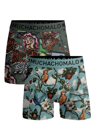 Muchachomalo Bóxers para Hombre - Pack de 2 - Ropa Interior para Hombres