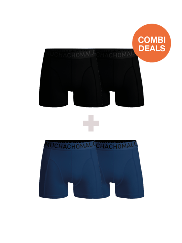 Muchachomalo - Paquete de 2 + Paquete de boxers para hombre - Oferta combinada