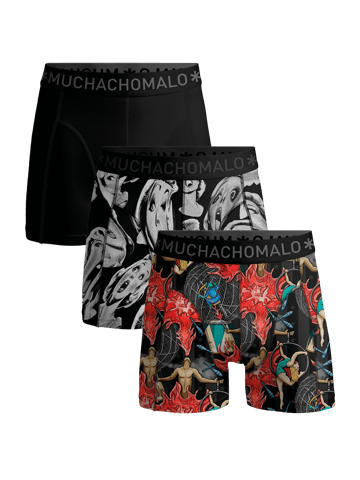 Muchachomalo Bóxers para Hombre - Pack de 3 - Ropa Interior para Hombres