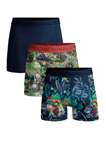 Muchachomalo Bóxers para Hombre - Pack de 3 - Ropa Interior para Hombres