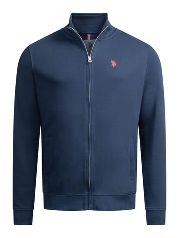 Chaqueta sudadera para hombre U.S. POLO ASSN. USKiian de algodón con cremallera