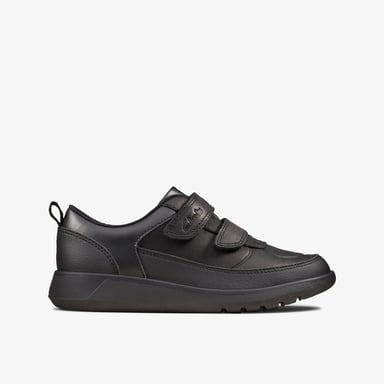 Zapatos de Cuero Negros Scape Flare K