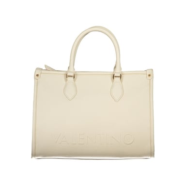 Bolso de Mano de Polietileno Beige Mario Valentino