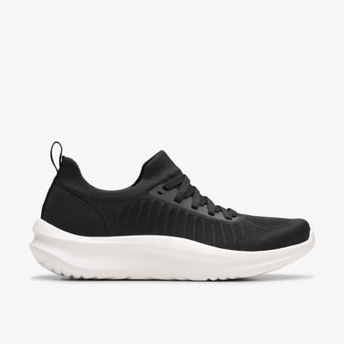 Zapatillas Negras Solevana con Encaje