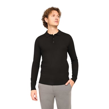 Solución Trui Ralf Polo Knit Negro