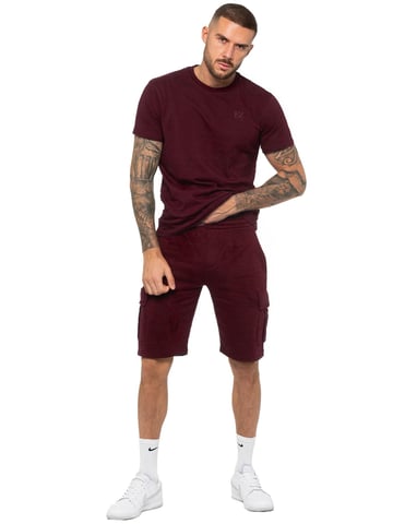 Enzo | Conjunto de Chándal para Hombre con Camiseta y Pantalones Cortos