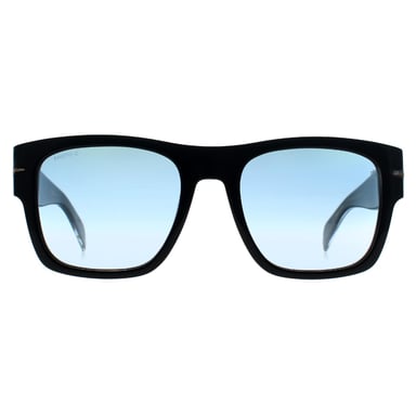 David Beckham Cuadrado Hombre Negro Azul Gradiente DB 7000/S