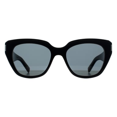 Saint Laurent Cuadrado Mujer Negro Gris SL 827