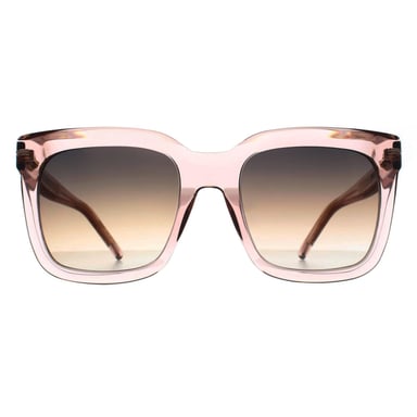 Hugo Boss Cuadrado Mujer Transparente Rosa Gris Marrón Gradiente BOSS 1656/S