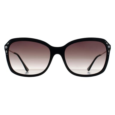 Seksy Butterfly Womens Negro Oro Humo Gris Gradiente N2901