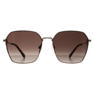 Marc Jacobs Cuadrado Womens Oro Habana Marrón Gradiente MARC 729/S