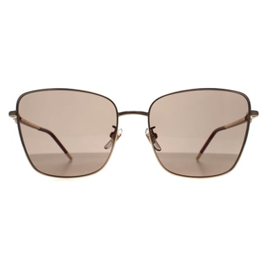 Furla Cuadrado Mujer Brillante Oro Rosa Marrón SFU714