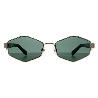 Marc Jacobs Oval Womens Oro Negro Verde Espejo MARC 496/S