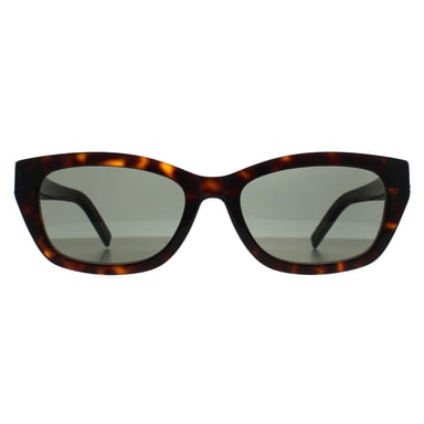 Saint Laurent Cat Eye Mujer Manchado Oscuro Habana Gris SL M153