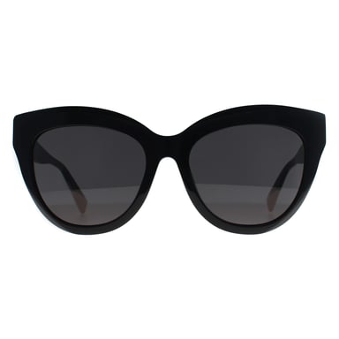 Furla Cat Eye Mujer Negro Brillante Humo Gris Oscuro SFU780