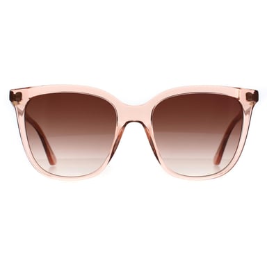 Calvin Klein Cat Eye Womens Transparent Rose Pink Peak Pink Gradient CK23506S