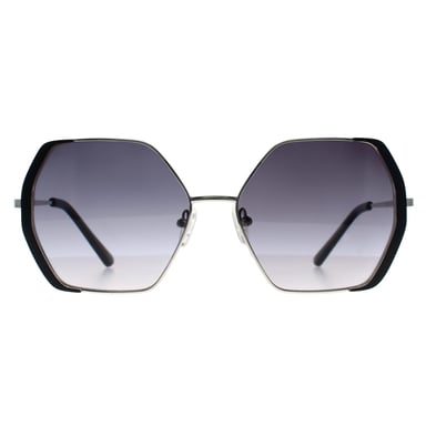 Guess Cuadrado Mujer Plata Negro Gris Gradiente GF0387